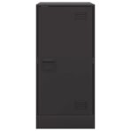 Sideboard Schwarz 34,5x39x73 cm Stahl – Bild 6