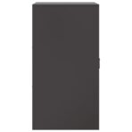 Sideboard Schwarz 34,5x39x73 cm Stahl – Bild 8