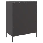 Sideboard Schwarz 68x39x89 cm Stahl – Bild 8