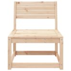 Gartensofa Massivholz Kiefer – Bild 4