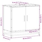 Waschbeckenschrank / Badezimmer-Waschbeckenschrank / Waschbeckenunterschrank – Bild 11