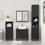 Waschbeckenschrank / Badezimmer-Waschbeckenschrank / Waschbeckenunterschrank – Bild 3