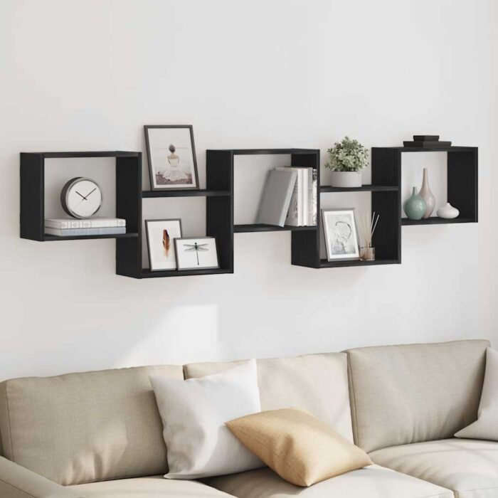 Würfelregal 5 Fächer Weiss Holzwerkstoff – Bild 3