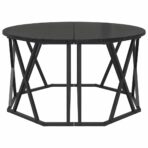 Couchtisch Schwarz Eichen-Optik 80 x 80 x 42 cm – Bild 6