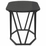 Couchtisch Schwarz Eichen-Optik 80 x 40 x 40.5 cm – Bild 6