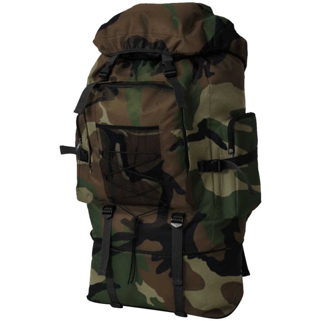 91095_1.jpg Rucksack Armee-Stil XXL 100 L Tarnmuster – Bild 1