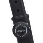 Heimtrainer mit Pulsmesser Schwarz und Rot – Bild 6