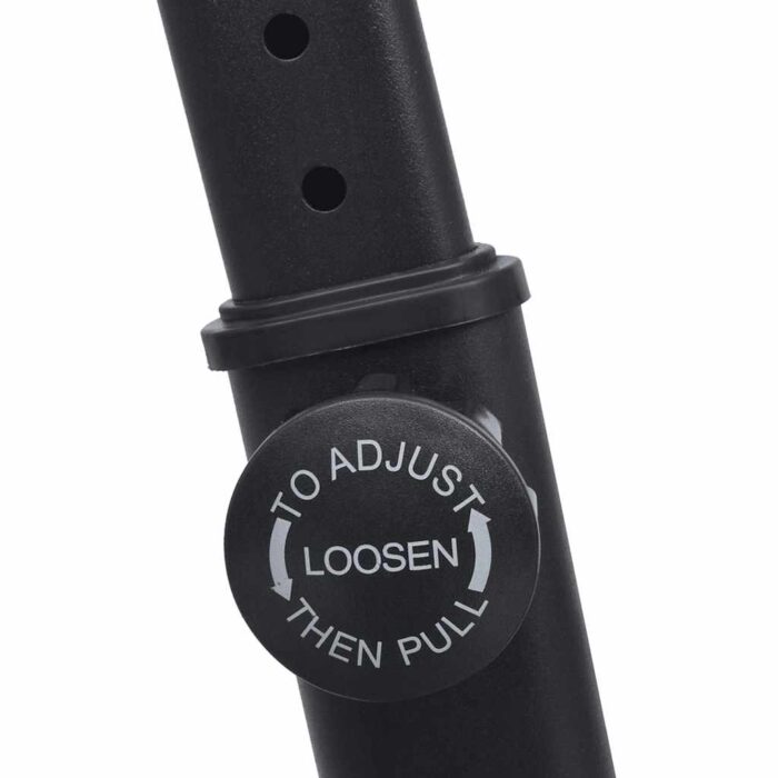 Heimtrainer mit Pulsmesser Schwarz und Rot – Bild 6