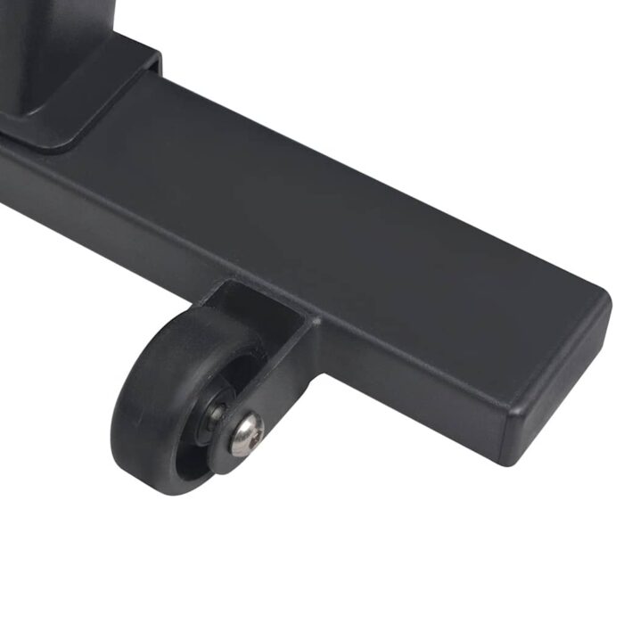 Heimtrainer mit Pulsmesser Schwarz und Rot – Bild 7