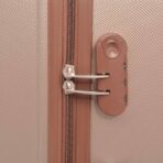 Vierteiliges Hartschalen-Trolley-Set Champagner – Bild 5