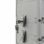 Kosmetikkoffer Aluminium Silbern – Bild 8