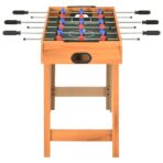 Mini-Kickertisch 69×37×62 cm Ahorn – Bild 3