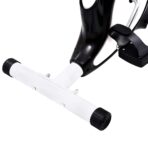 Heimtrainer mit Riemenantrieb Schwarz – Bild 7