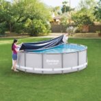 Bestway Poolabdeckung Flowclear 488 cm – Bild 3