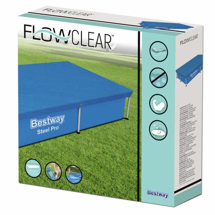 Bestway Poolabdeckung Flowclear 259x170 cm – Bild 3
