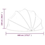 Pool-Kuppel 440x220 cm – Bild 9