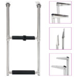 Einstiegsleiter 2 Stufen Edelstahl