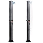 Solardusche mit Duschkopf und Wasserhahn 40 L – Bild 3