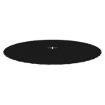 Sprungtuch Schwarz – Bild 2