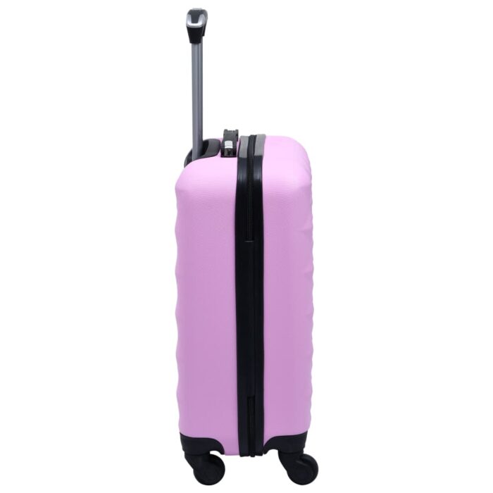 Hartschalen-Trolley-Set 2 Stk. Rosa ABS – Bild 8