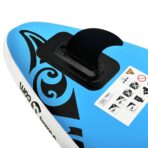 Aufblasbares Stand Up Paddle Board Set 305x76x15 cm Blau – Bild 7