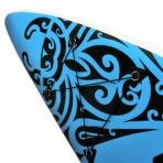 Aufblasbares Stand Up Paddle Board Set 305x76x15 cm Blau – Bild 8