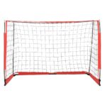 Fussballtor 184x91x124,5 cm Stahl – Bild 2