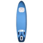 SUP-Board-Set Aufblasbar Blau 300x76x10 cm – Bild 4