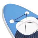 SUP-Board-Set Aufblasbar Blau 300x76x10 cm – Bild 7