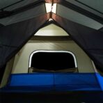Familienzelt mit LED 10 Personen Hellblau Quick Release – Bild 10