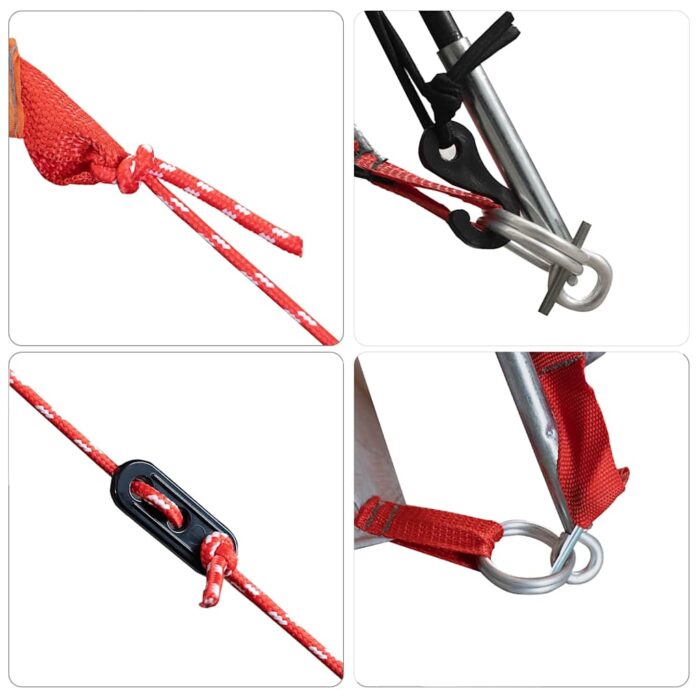 Kuppel-Familienzelt 12 Personen Grün Wasserdicht – Bild 12