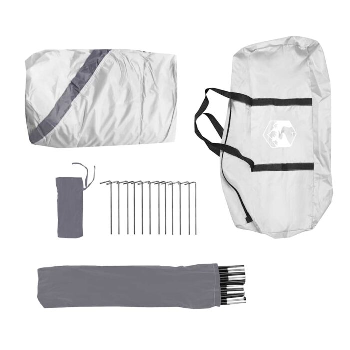 Partyzelt Weiss Wasserdicht – Bild 8