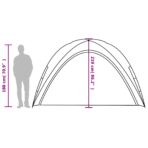 Partyzelt Weiss Wasserdicht – Bild 11