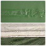 WC-Zelt Grün Wasserdicht – Bild 13