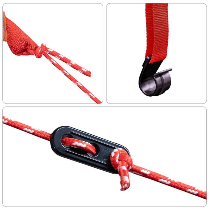 WC-Zelt Grün Wasserdicht – Bild 8