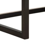 2-Sitzer-Sofa Braun Echtes Ziegenleder – Bild 7