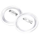 vidaXL Button-Set mit Anstecknadel 100 Stk. Acryl – Bild 3