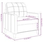 3-tlg. Sofagarnitur Hellgrau Stoff – Bild 11
