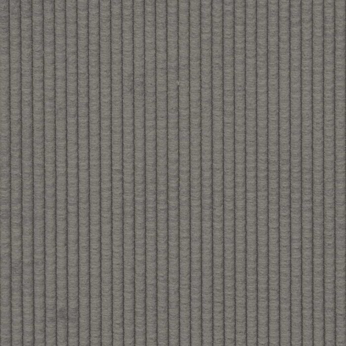 Modulares Sofa mit Kissen Cordstoff Hellgrau – Bild 8