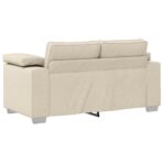 Sofa 3 pcs Beige 219 x 80 x 82 cm Leinen – Bild 8
