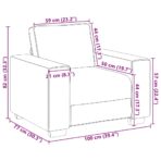 3-tlg. Sofagarnitur mit Kissen Hellgrau Samt – Bild 12