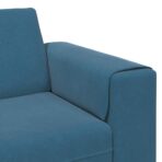 Wohnzimmer Couch Blau 250 x 77 x 76 cm – Bild 7