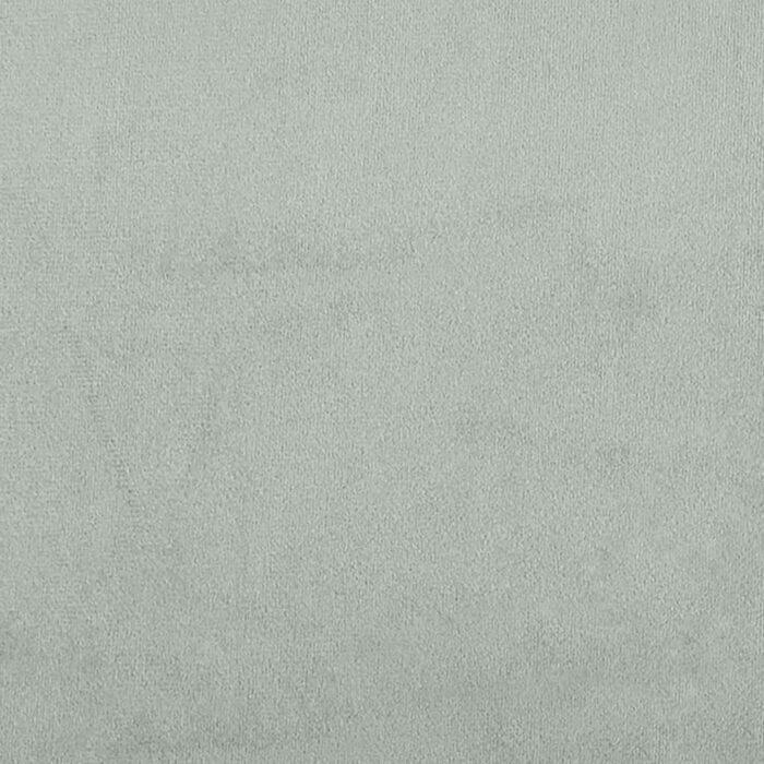 Wohnzimmer Couch 2 pcs Hellgrau 194 x 74,5 x 70,5 cm Samt – Bild 7