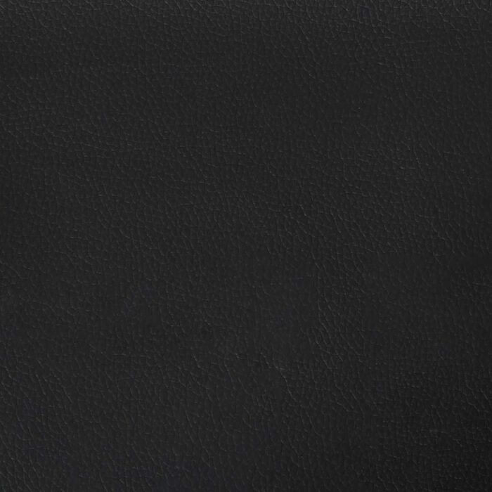 Sessel Schwarz 60 cm Kunstleder – Bild 7