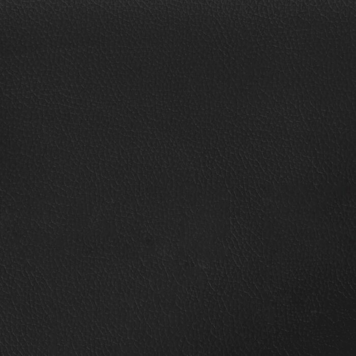 Sessel Schwarz 60 cm Kunstleder – Bild 8