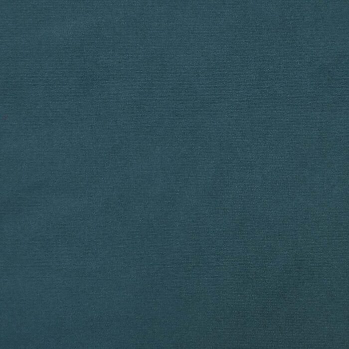 Schlafsofa 2-Sitzer Blau Samt – Bild 10