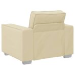 Sofa-Sessel / Zweisitzer-Sofa Kunstleder – Bild 4