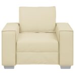 Sofa-Sessel / Zweisitzer-Sofa Kunstleder – Bild 5