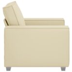 Sofa-Sessel / Zweisitzer-Sofa Kunstleder – Bild 6