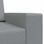 Schlafsofa 200cm Hellgrau Stoff – Bild 8